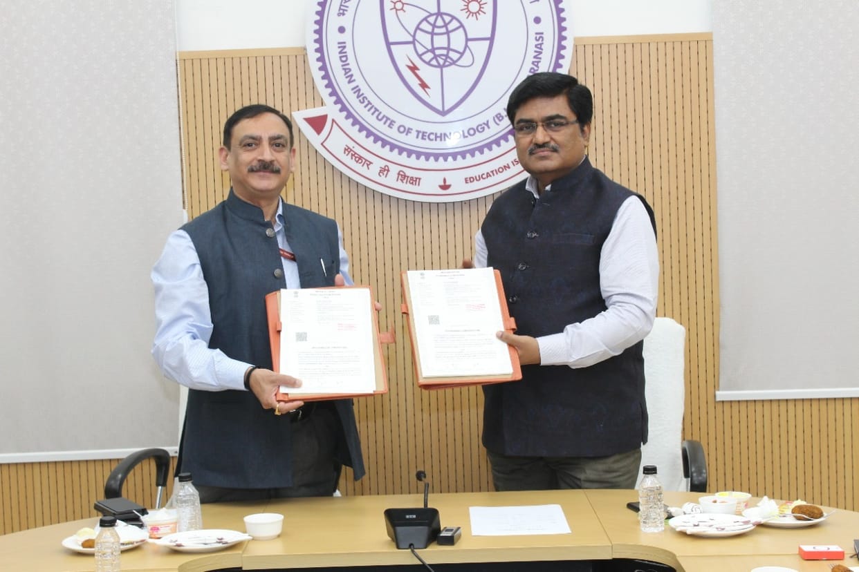 mou between IIT BHU and DMRC for Tunnel construction and underground space engineering studye in UG PG  course