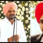 पिता बलकौर सिंह और सिद्धू मूसेवाला।