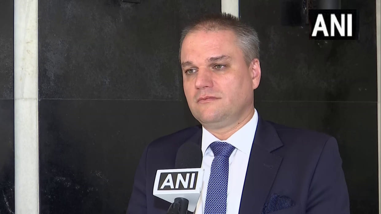 Polish ambassador Adam Burakowski speaks in Hindi on his tenure and time spent in India