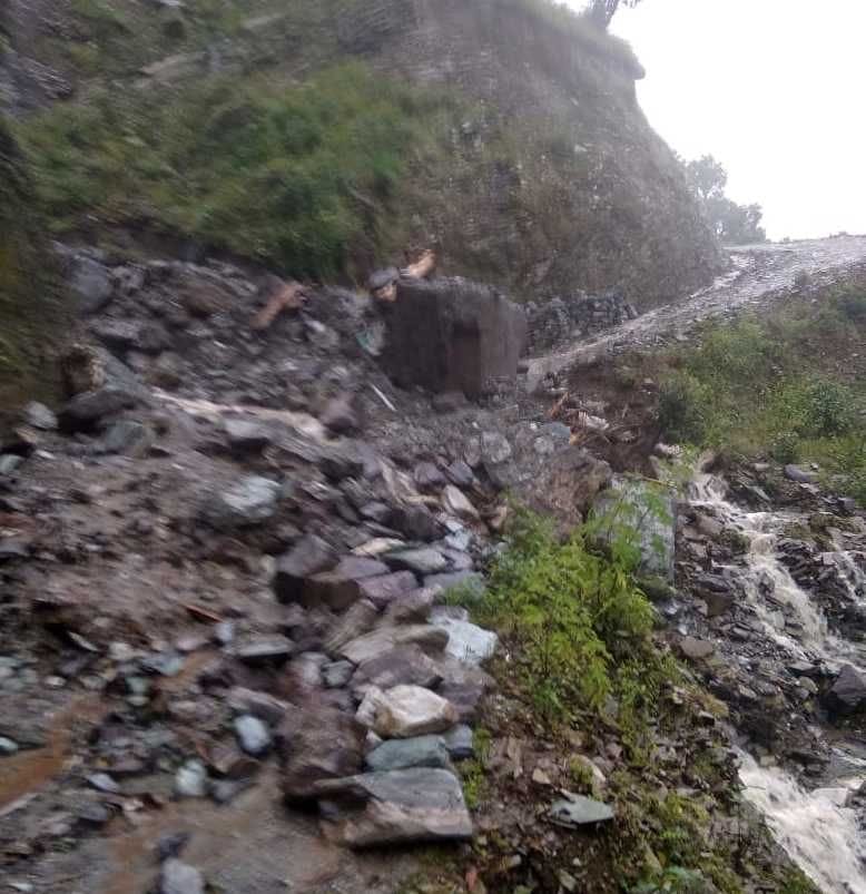 Heavy Rain In Kapkot