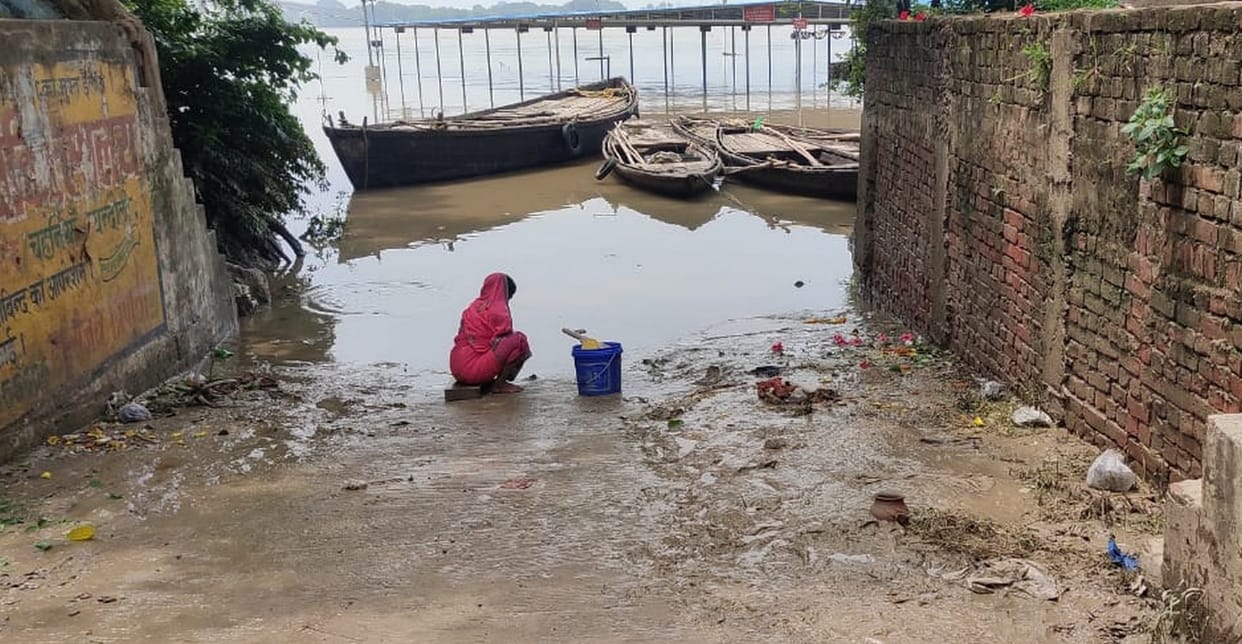 Ganga's water level reached below danger mark