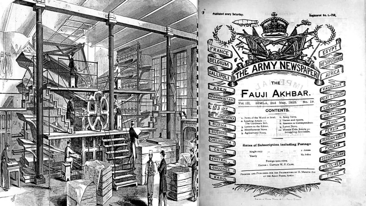 Amar Ujala Shimla Edition, Many newspapers were published from Shimla even during the British period.