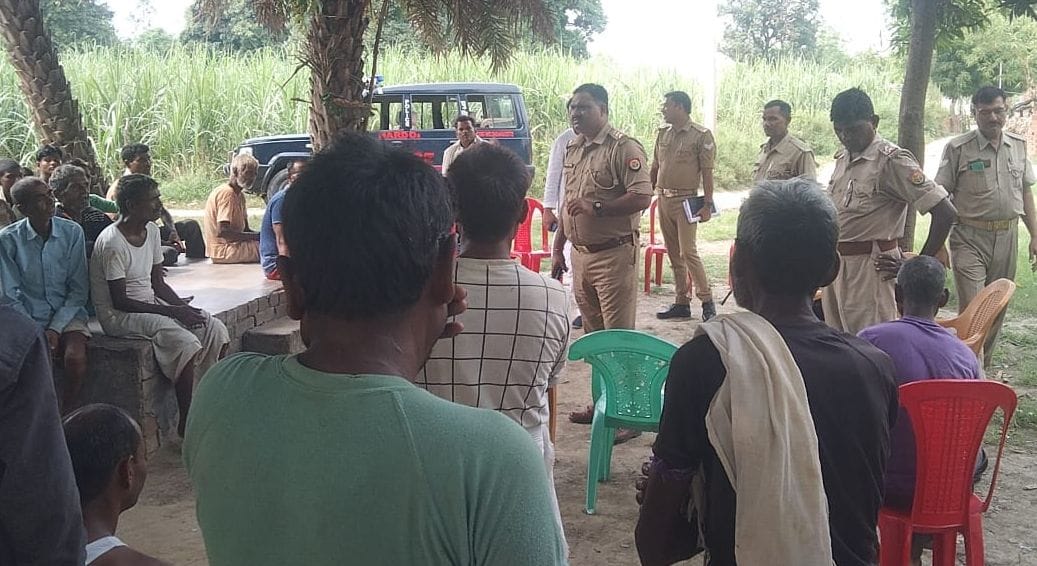 Hardoi, Dead body of a young man found lying on the banks of Sai river