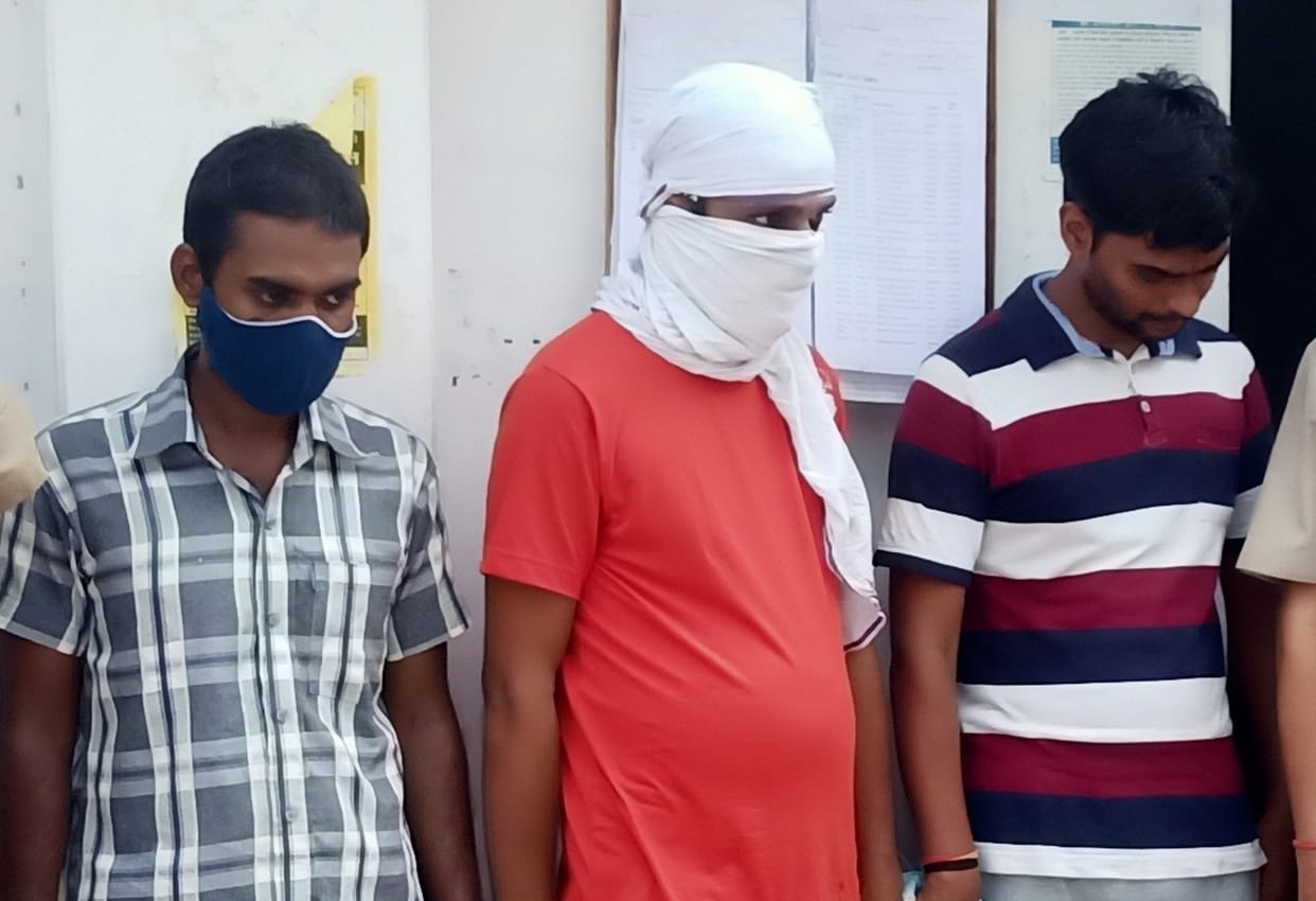 Three accused produced in child pornography case