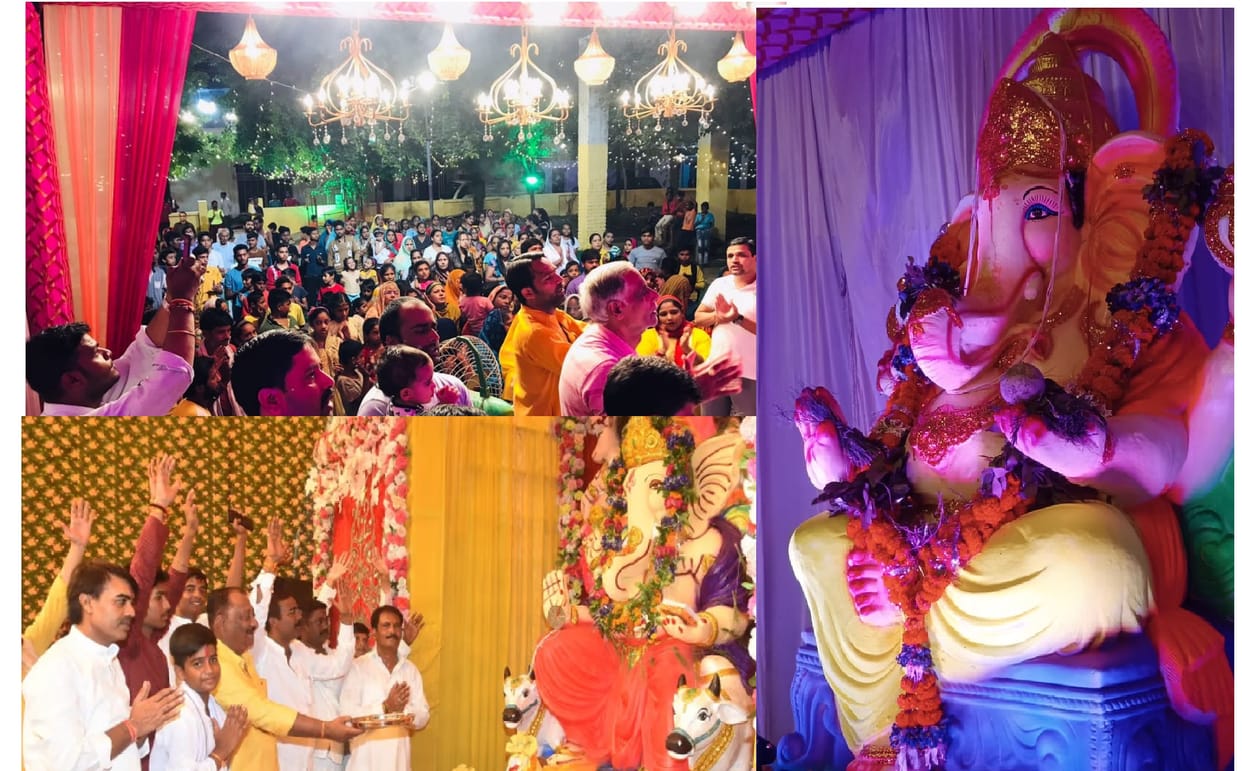 Ganesh Chaturthi 2022, Ganpati Bappa,Bappa's cheers in the pandals