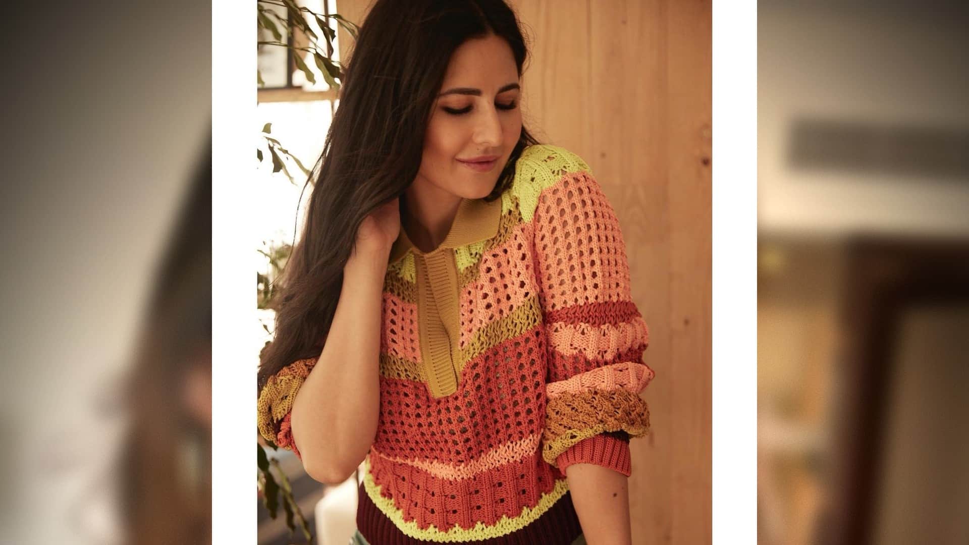 Phone Bhoot actress Katrina Kaif shares bts Photos From Film Merry Christmas Starring Vijay Sethupathi