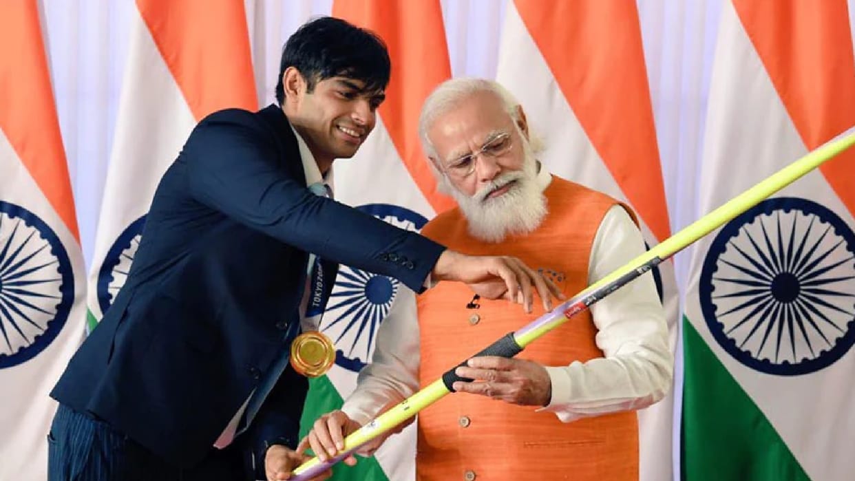 Neeraj Chopra Javelin gifted to PM Narendra Modi was bought by BCCI in e auction
