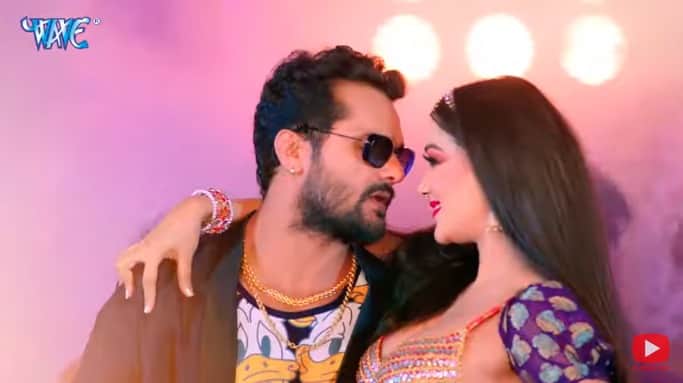 khesari lal yadav new bhojpuri song paro featuring namrita malla went viral on internet watch full video here