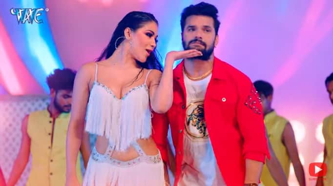 khesari lal yadav new bhojpuri song paro featuring namrita malla went viral on internet watch full video here