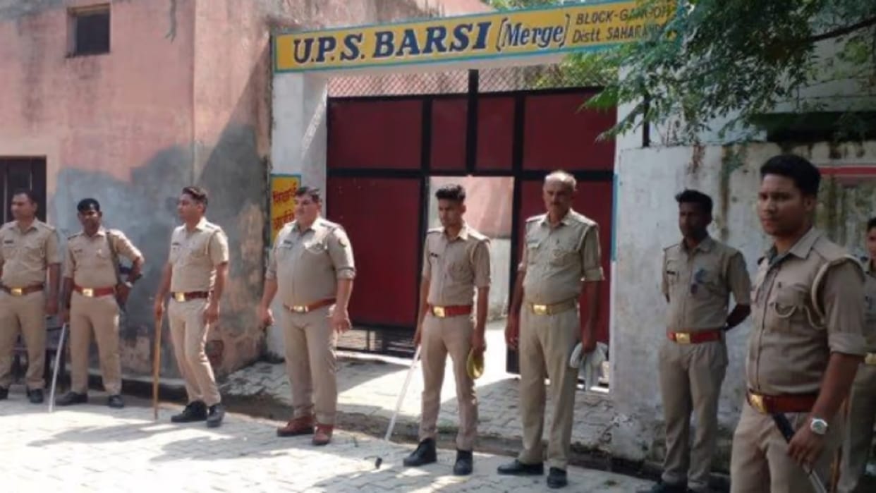 Angry villagers locked the school due to the student's beating