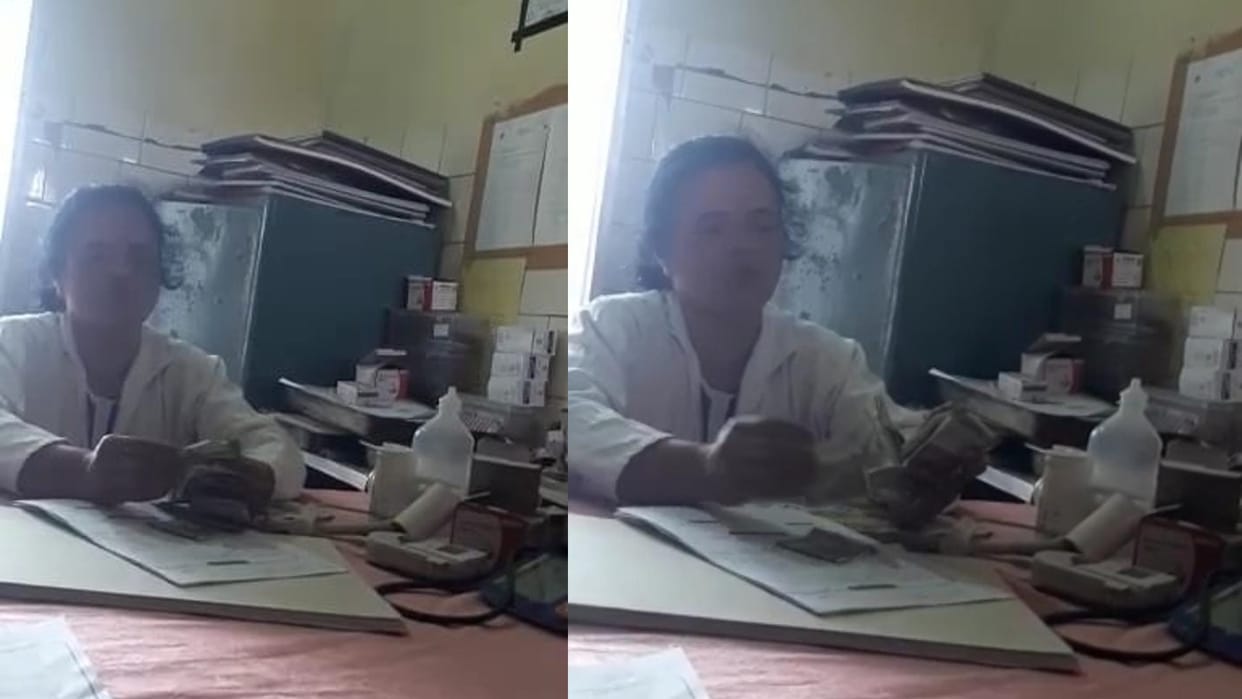 Nurse asked for five thousand rupees in return for delivery at Damoh's Sarra sub-health center
