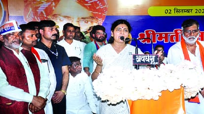 Anupriya Patel said - The land of Pratapgarh has given identity to Apna Dal S