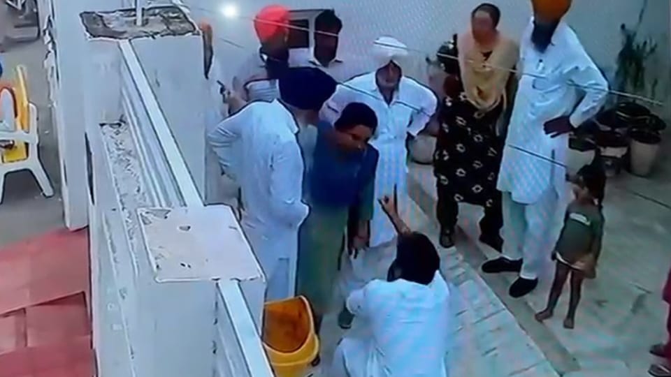 AAP MLA Baljinder Kaur from Talwandi was slapped
