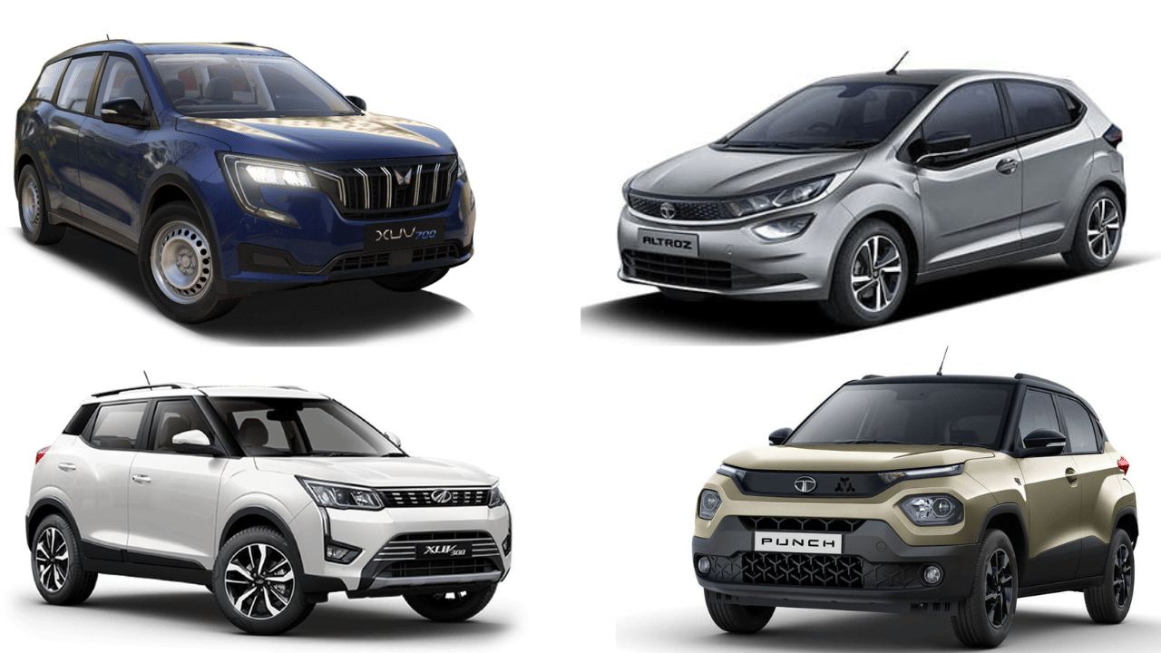 Top 5 indian cars with 5 star safty rating, Tata Mahindra Maruti Toyota Hyundai Nissan