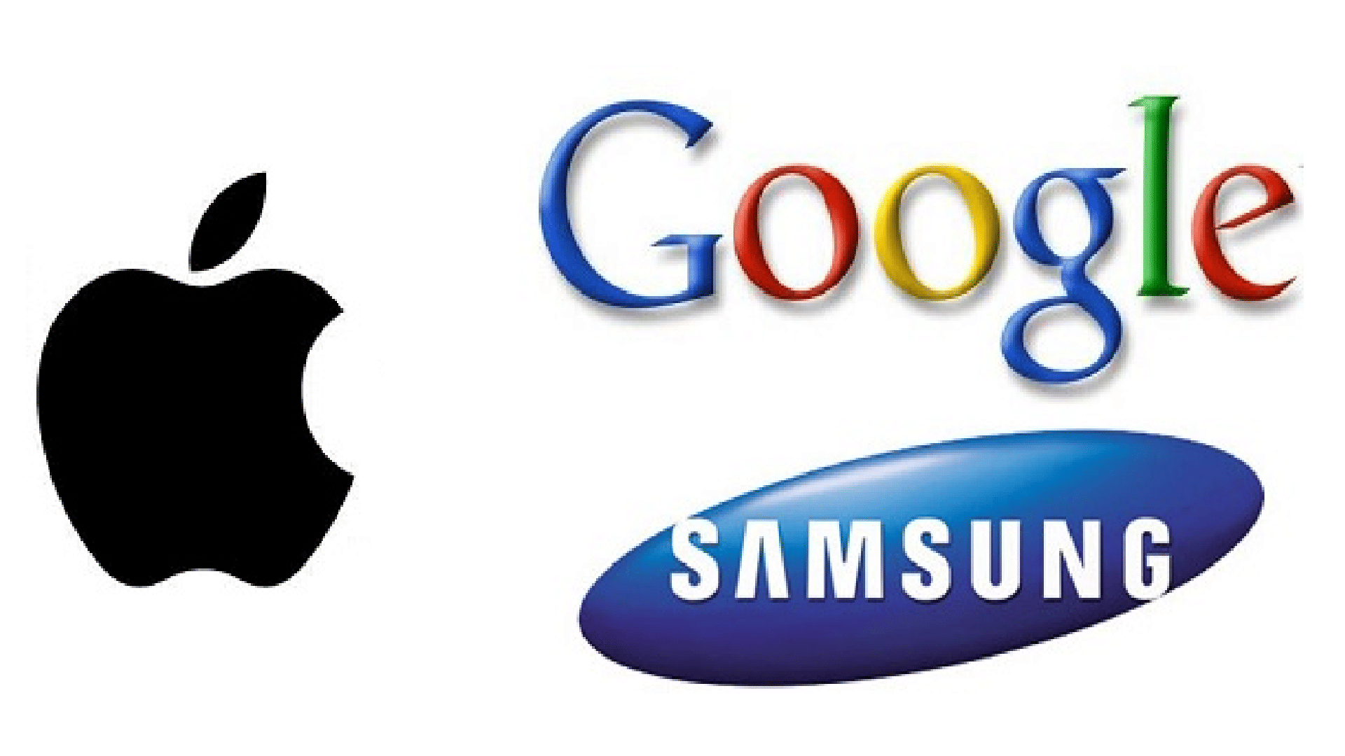 samsung, google, apple