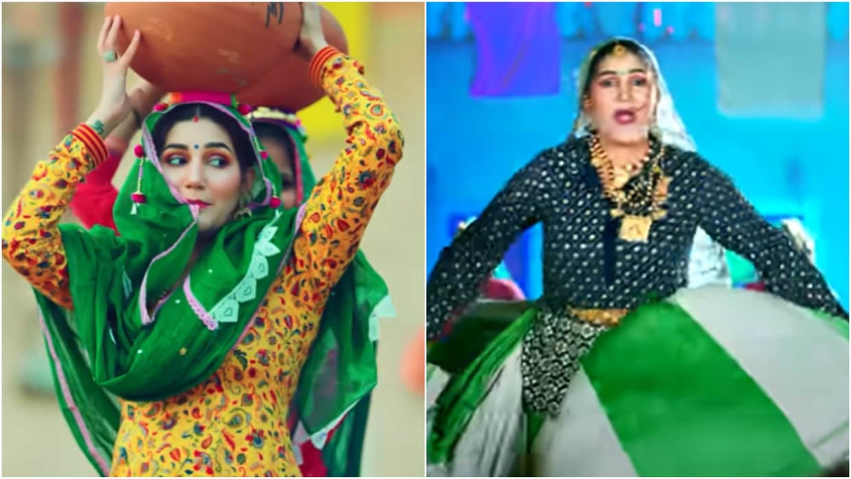 sapna choudhary dance on ghunghroo toot javega video crosses 182 million views