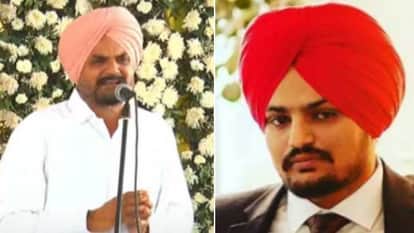 बलकौर सिंह और सिद्धू मूसेवाला।