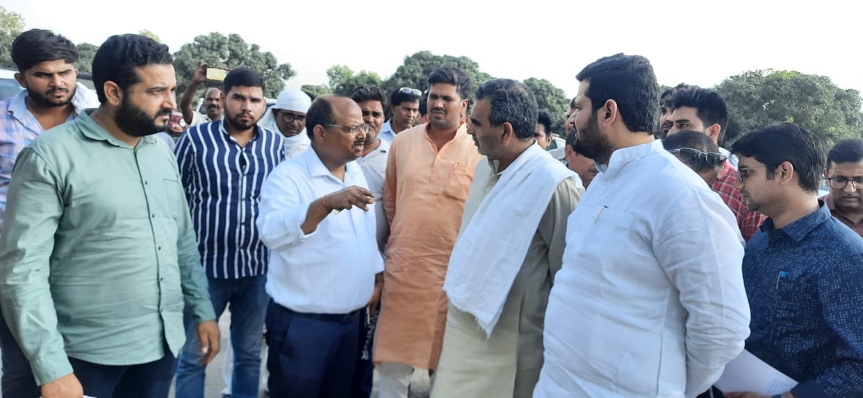 Four lane highway will be built from Peenana to Sandhavali with four hundred crores