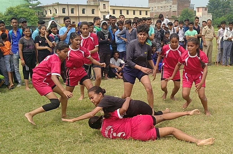 Kedarnath Girls School became the winner in Kabaddi