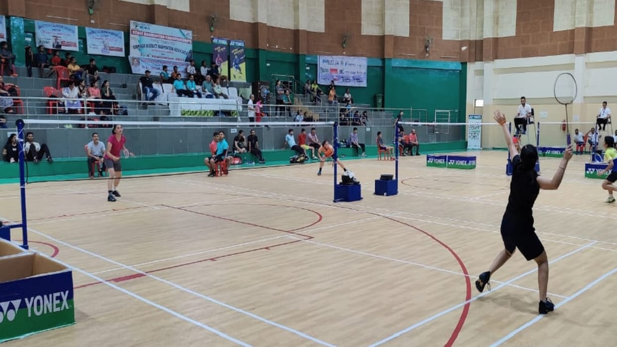 Badminton competition: Shivansh of Hamirpur and Bharti of Kangra champion