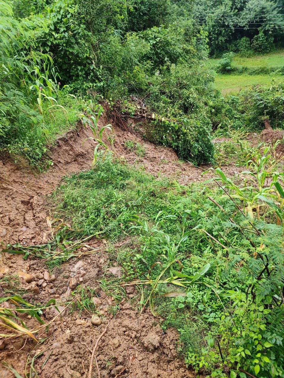 landsliding