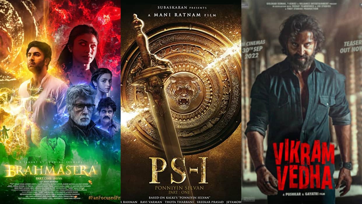 September Movie Release Big Budget Films Brahmastra Ponniyin Selvan Vikram Vedha stake Crores at box office