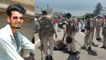 Indore: Uproar after the death of a prisoner in police custody, five policemen suspended