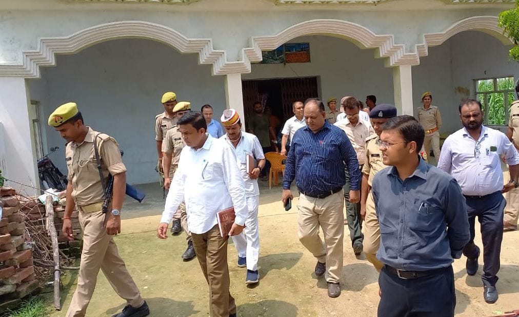 inspection,chc,gonda,new born child,dead