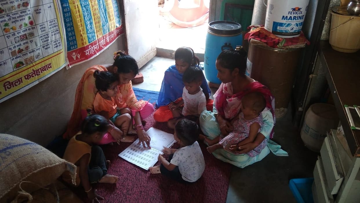 The bite of malnutrition among children did not end even after 75 years of independence