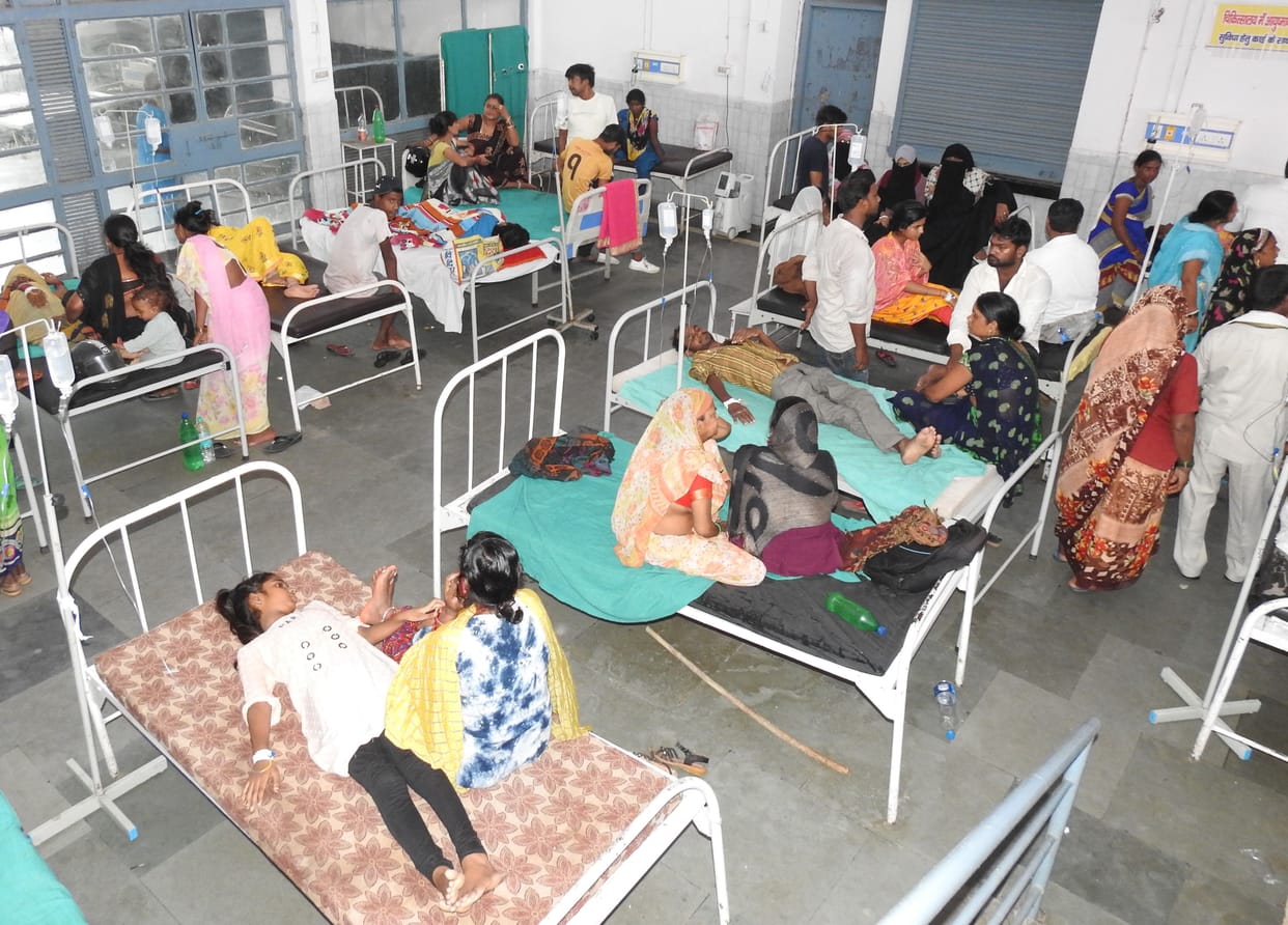 crisis of bed sheet in hospital