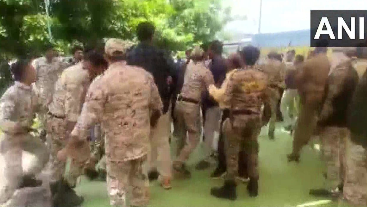 Maharashtra Ruckus erupts between Shinde Thackeray faction FIR registered NSA Doval meets Maha CM Governor