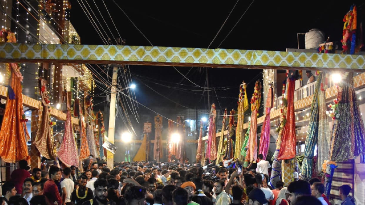 UP: There will be flower showers on 26 sticks from the drone In Saharanpur