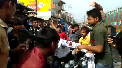 Madhya Pradesh: Traffic constable was publicly thrashed in Morena