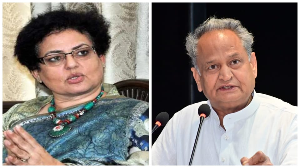 NCW Chairperson Targeted CM Ashok Gehlot On statement of women crime