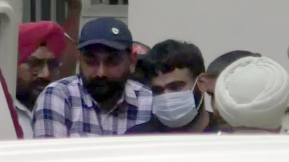 Gangster Jaggu Bhagwanpuria brought on transit remand from Mohali sent on remand