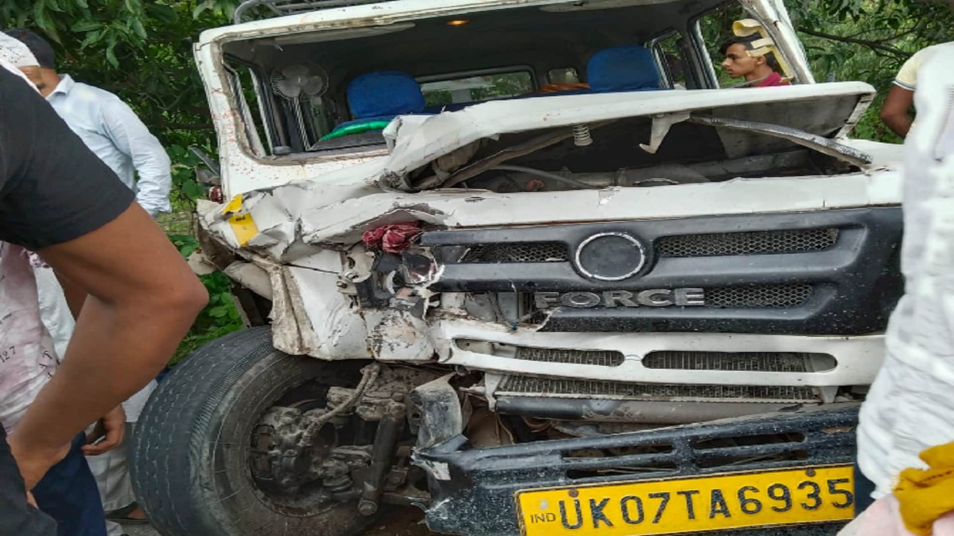 Four youths have died in road accident in some seconds in Saharanpur see photos