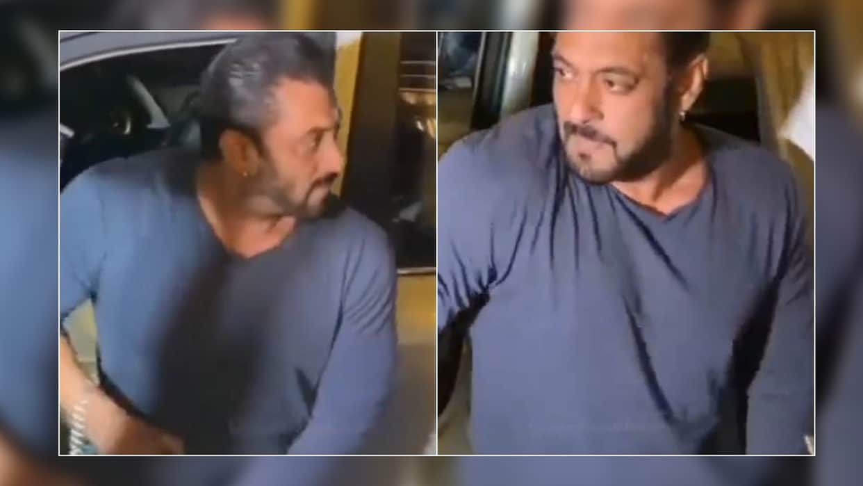 Salman Khan Viral video Glass in his pocket Murad Khetani Birthday Party