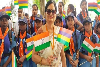 up state teachers award Principal sarita rai insistence changed picture of government school in varanasi