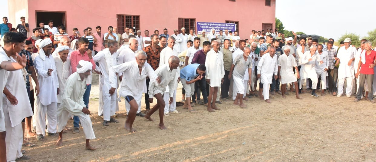 Vicky among the youth and Bhima among the elderly ran the fastest