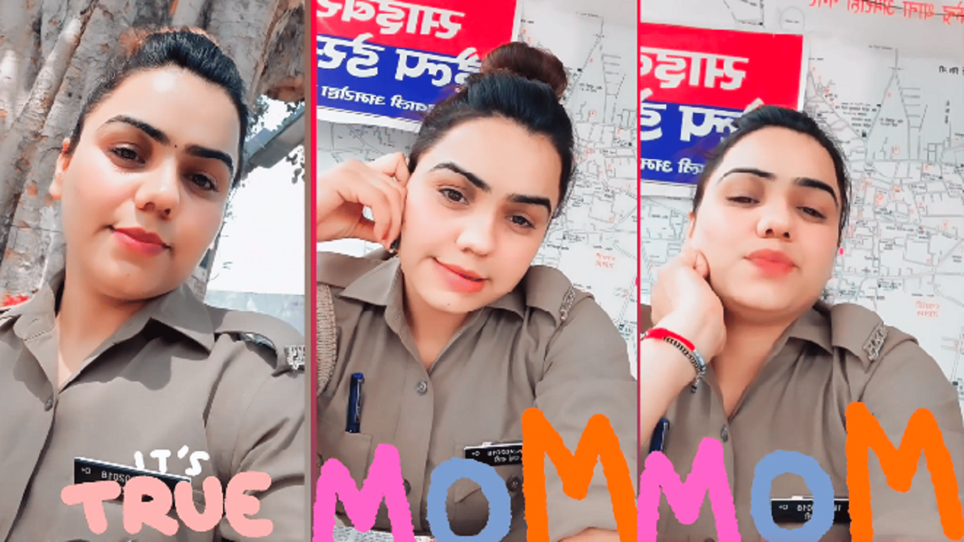 Amroha Female constable makes reels in uniform on Social media sent to police lines