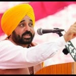 पंजाब के मुख्यमंत्री भगवंत मान।