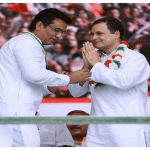 रामलीला मैदान में राहुल गांधी
