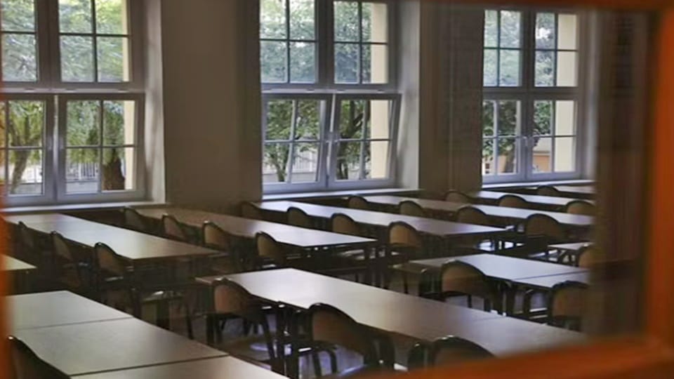 Student thrashed female principal on asking the reason for absence in college