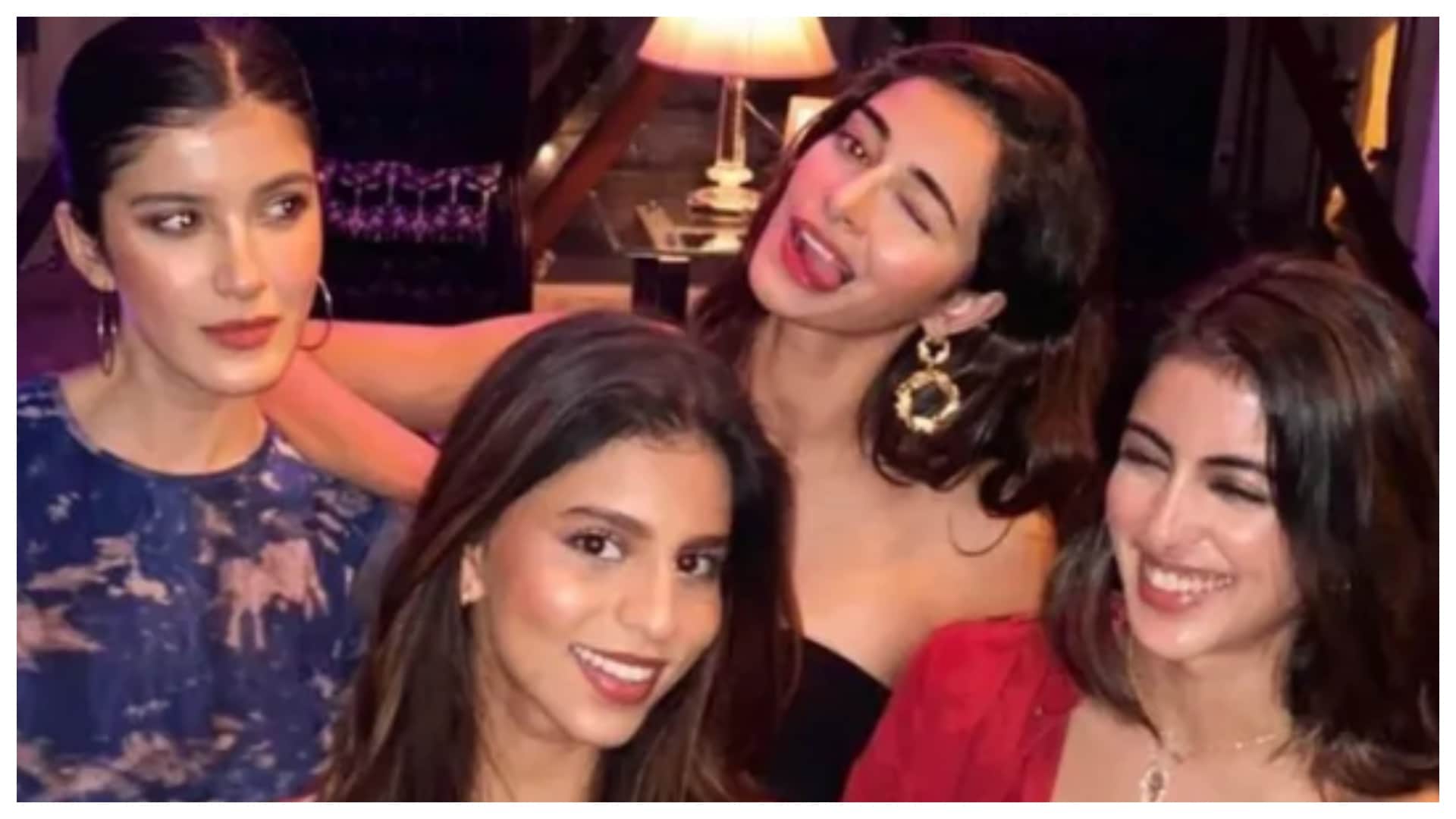 karan Johar wants to join Ananya Panday Suhana Khan Shanaya Kapoor Navya Nanda group chat