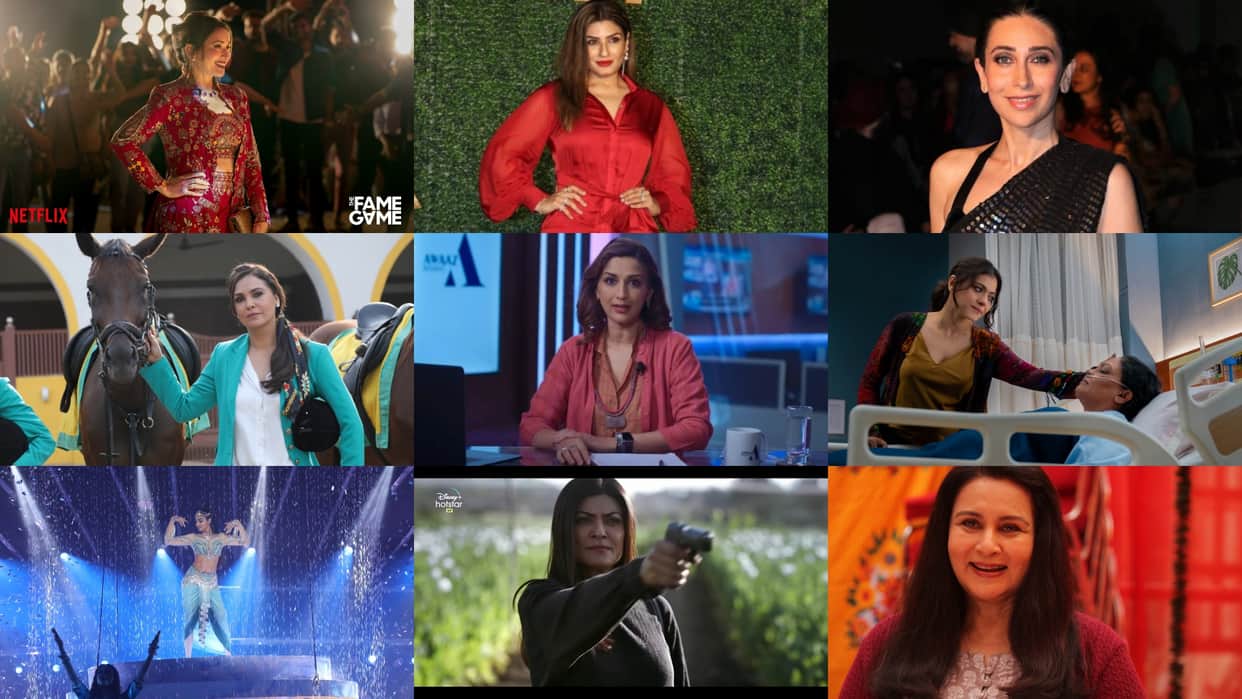 10 Bollywood heroines who made OTT debut to change their luck in retirement age