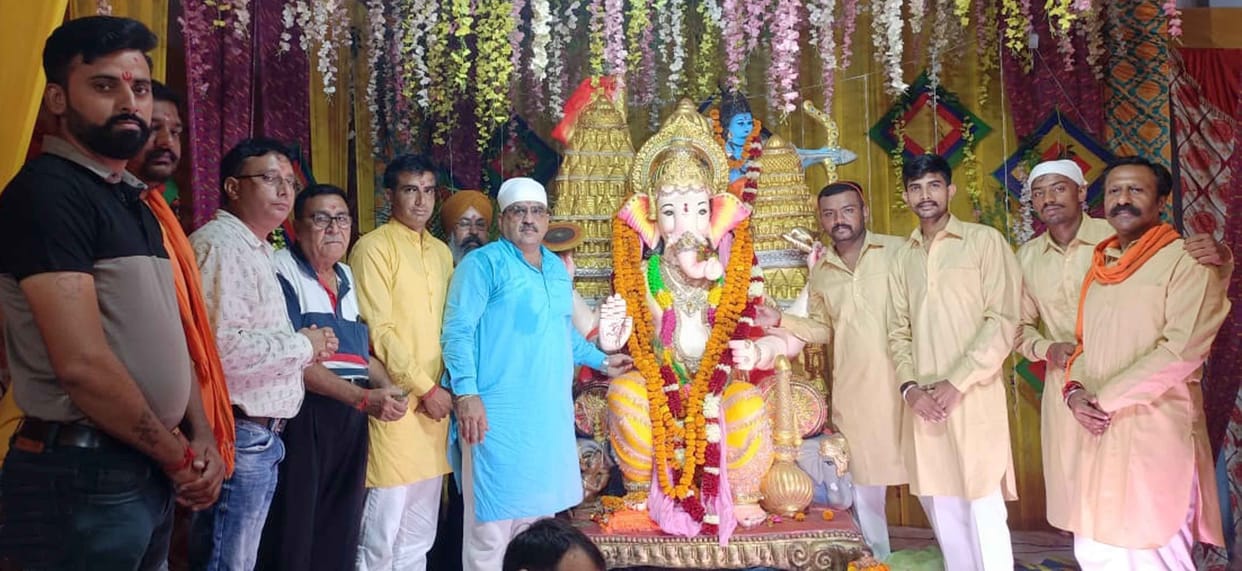 The city reverberated with the cheers of Ganpati Bappa Morya, Ambala