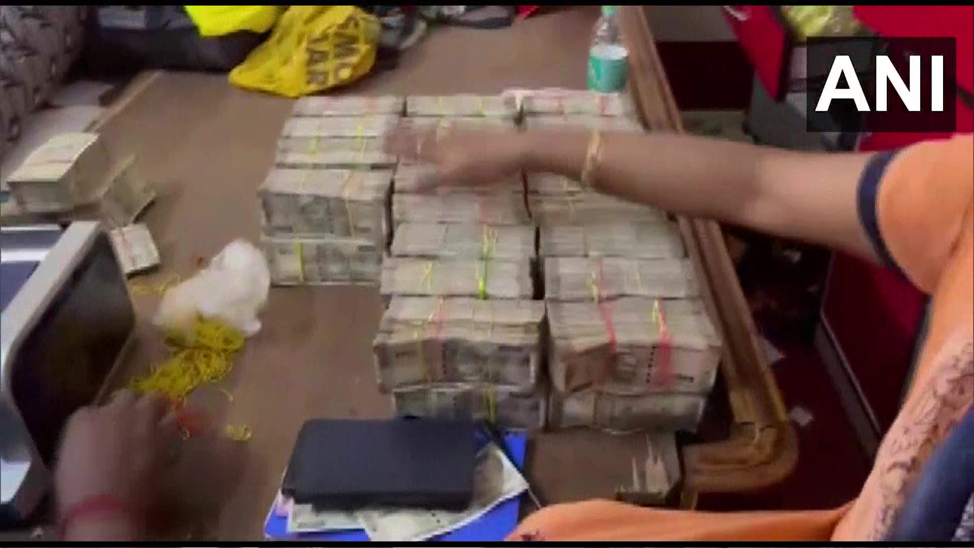 CID conducts raid residence of businessman Joy Prakash Saha in Gazole area of Malda recover over Rs 1 cr cash