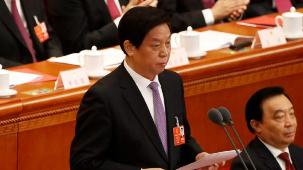 Why is the speaker of the Chinese parliament li zhanshu coming to Nepal now