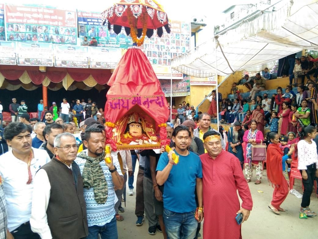 Nanda festival begins after worship
