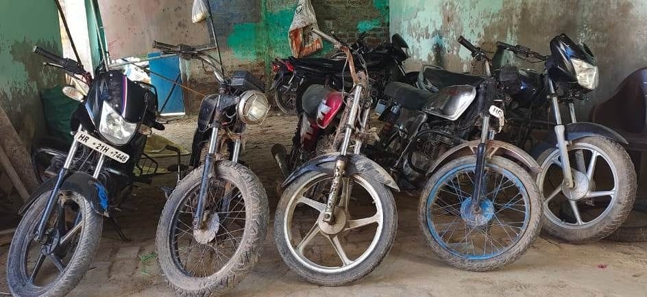 Five stolen bikes recovered, two youths accused arrested